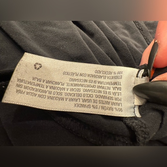 Xhilaration Wild and Free Graphic Tee Black Acid Wash Tunic XL Soft Stretch EUC - Picture 12 of 12